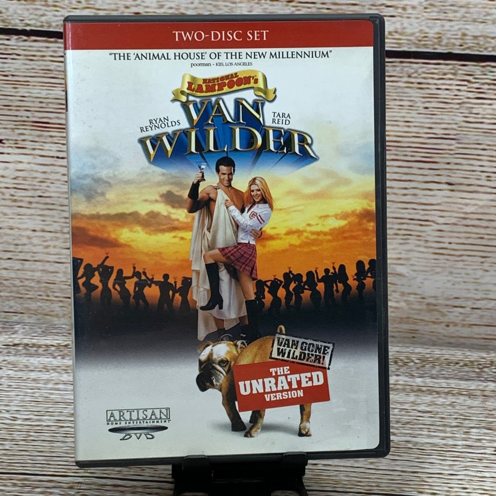 National Lampoons Van Wilder Unrated [2002 Two Disc Set DVD] Movie Ryan Reynolds